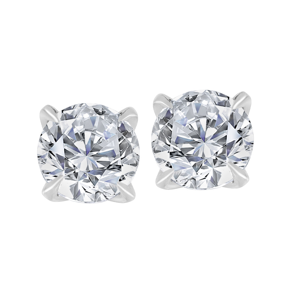 14k Lab Grown Diamond Stud Earrings 0.20ctw