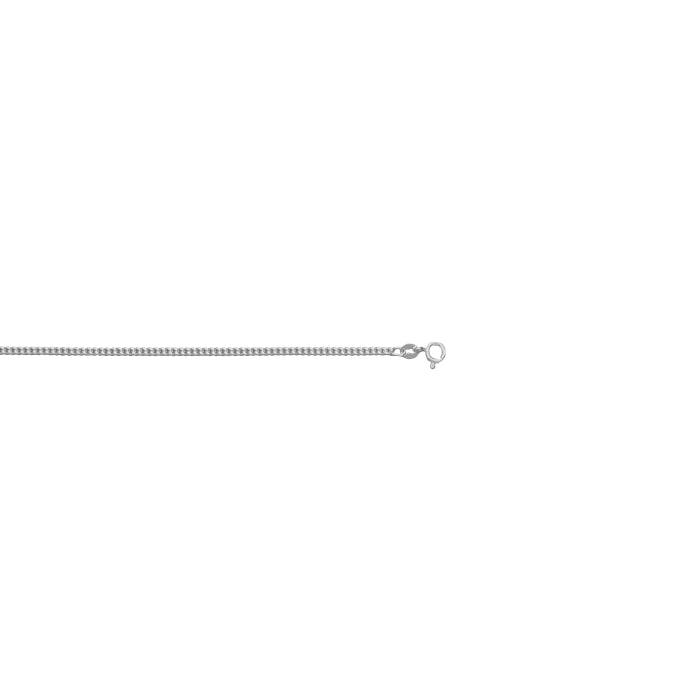 Sterling Silver Curb Link Chain, 18"