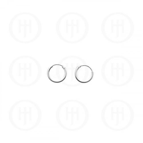 Sterling silver 12mm sleeper h