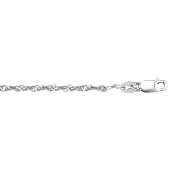 10 Karat Singapore Chain, 16 "