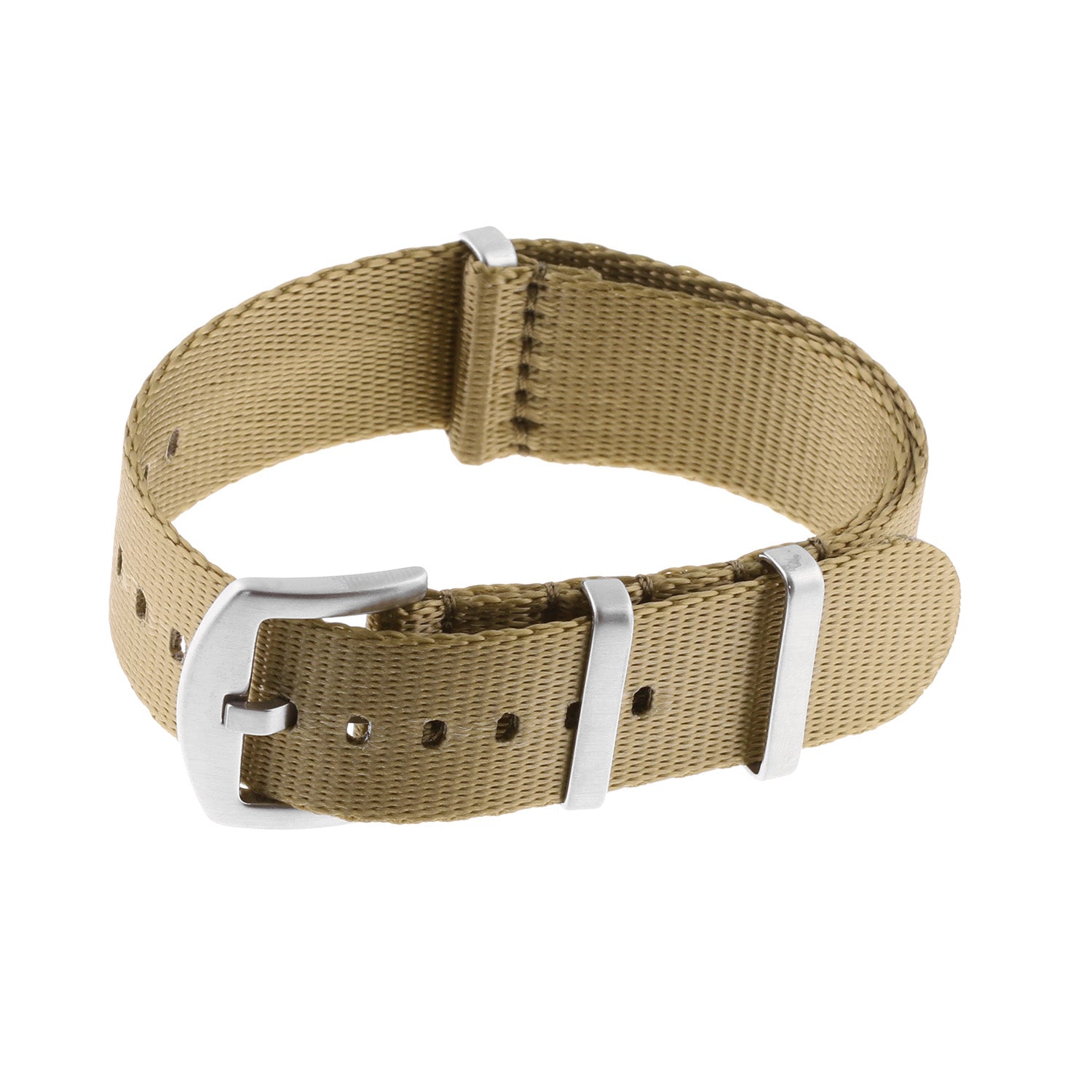 Seatbelt nato strap khaki 22mm