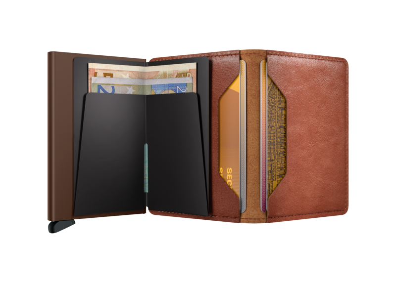 Secrid Slimwallet Vintage Cognac-Brown Leather
