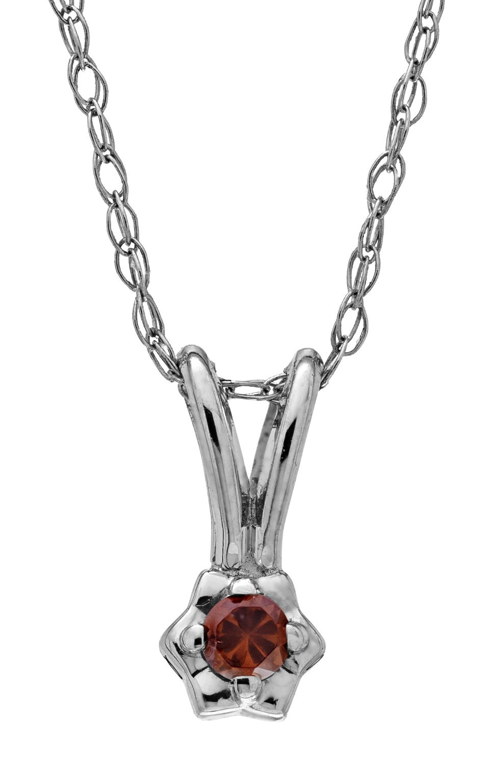 Child's January Birthstone Pendant