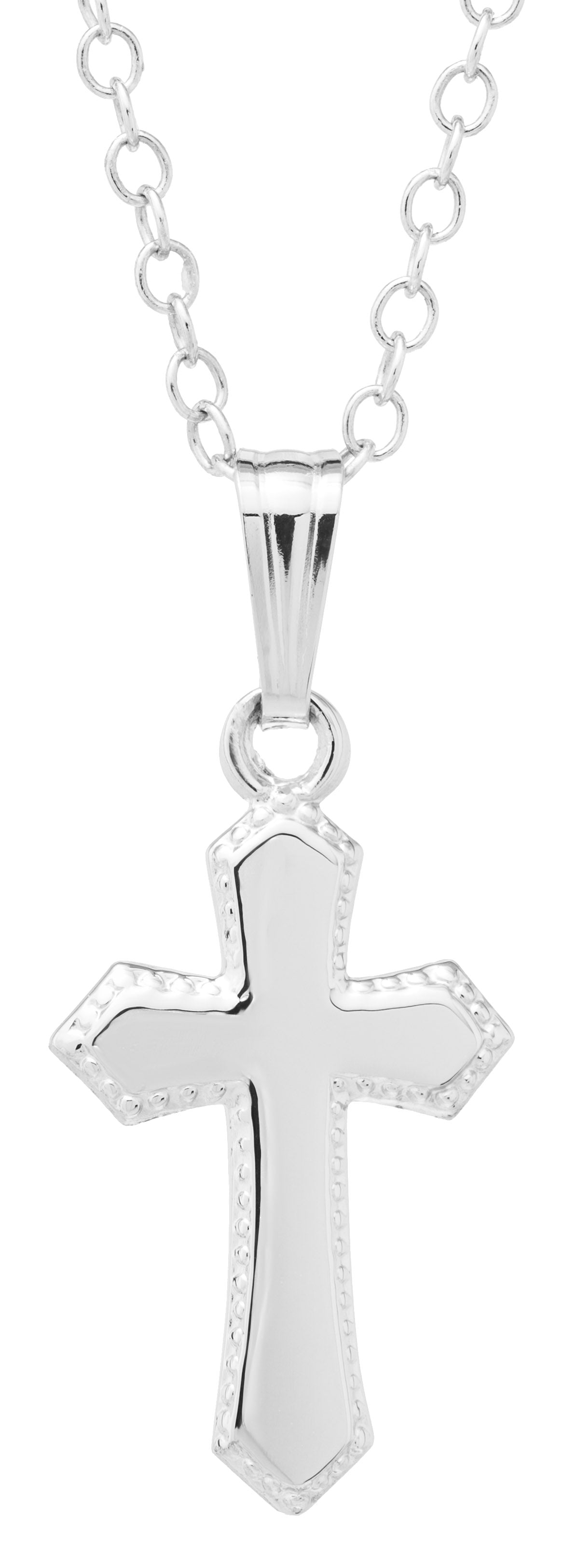 Sterling Silver Child's Cross Pendant