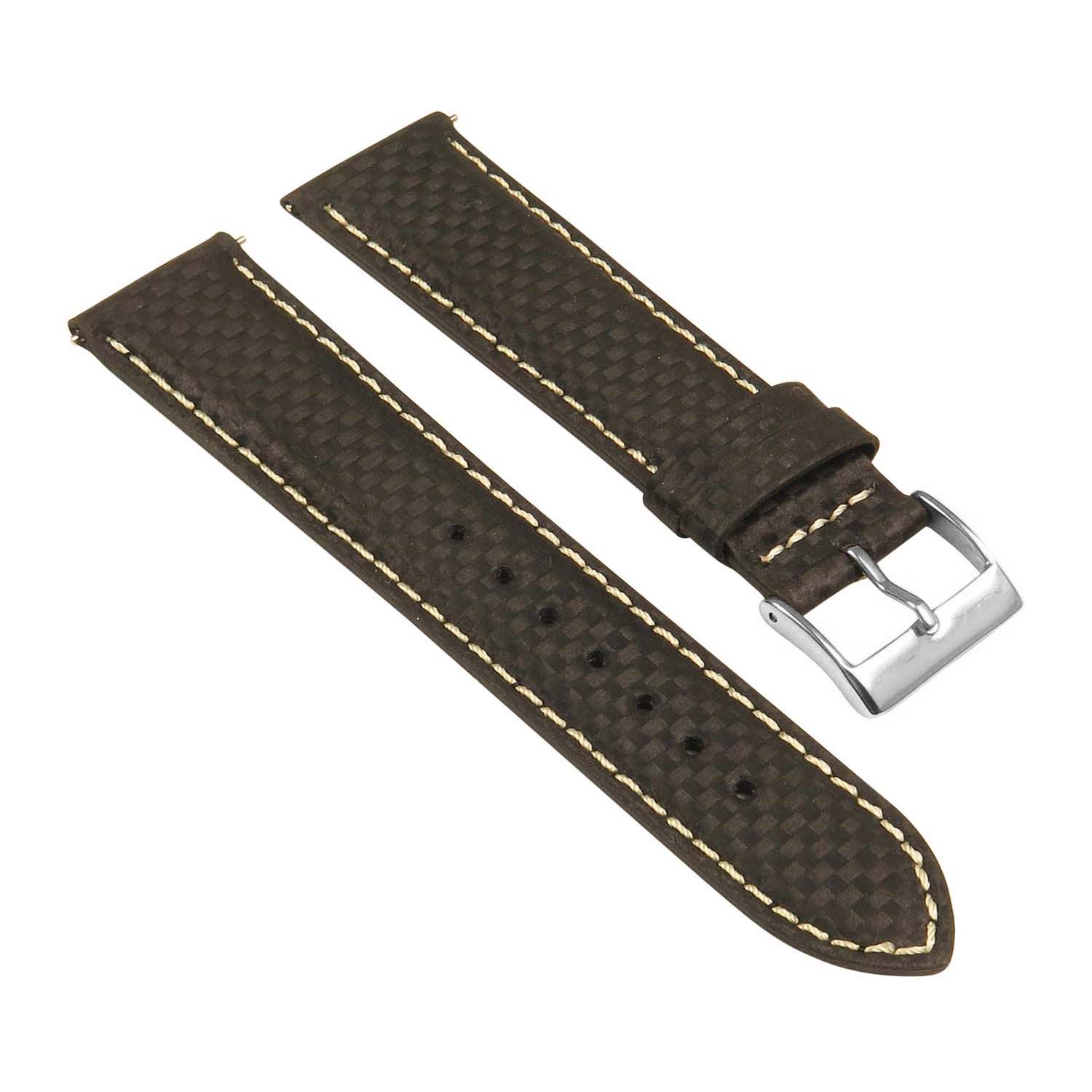 Padded Carbon fibre strap 20mm